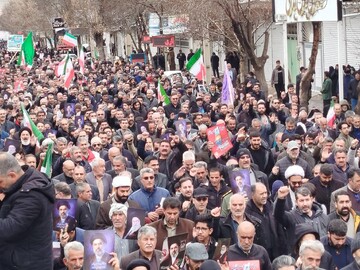 فیلم | راهپیمایی روز جهانی قدس در شهرستان دلفان