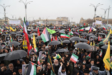 فیلم |  قیام دارالمومنین همدان در روز قدس