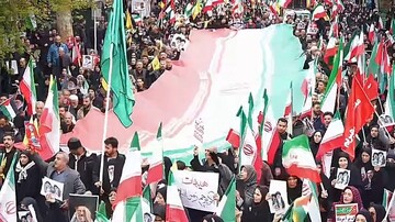 فیلم | راهپیمایی باشکوه روز جهانی قدس در شهرستان ورامین