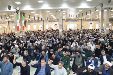 نمازجمعه دیّر به روایت تصویر