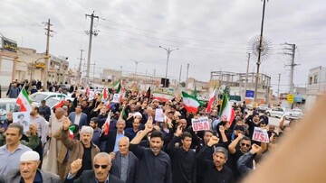فیلم| راهپیمایی روز جهانی قدس در چغادک