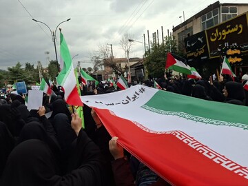 تصاویر/ خروش حماسی مردم انقلابی علی آبادکتول در راهپیمایی روز جهانی قدس