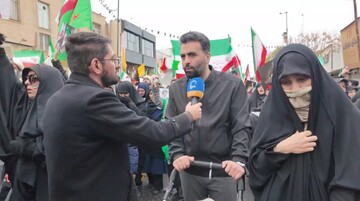 فیلم | گفت و گوی خبرنگار حوزه با تعدادی از شرکت کنندگان در راهپیمایی روز جهانی قدس