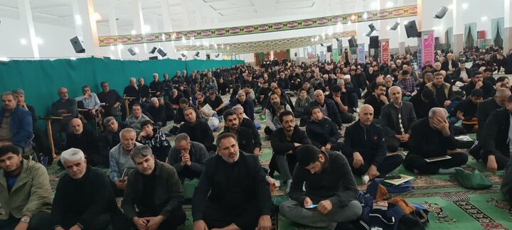 تصاویر/مراسم احیاء شب بیست و سوم ماه مبارک رمضان در ساوه