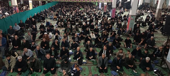 تصاویر/مراسم احیاء شب بیست و سوم ماه مبارک رمضان در ساوه