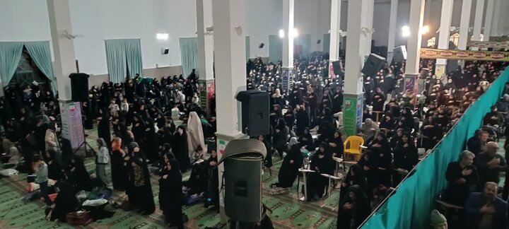 تصاویر/مراسم احیاء شب بیست و سوم ماه مبارک رمضان در ساوه