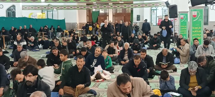 تصاویر/مراسم احیاء شب بیست و سوم ماه مبارک رمضان در ساوه