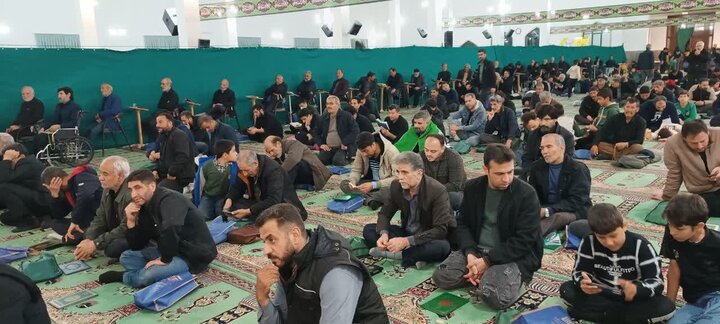 تصاویر/مراسم احیاء شب بیست و سوم ماه مبارک رمضان در ساوه