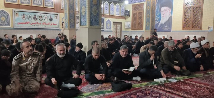 تصاویر/ مراسم سومین شب از لیالی قدر در قهاوند