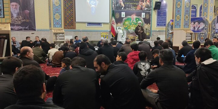 تصاویر/ مراسم سومین شب از لیالی قدر در قهاوند