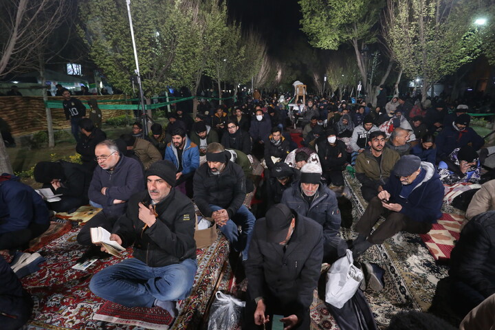 تصاویر / مراسم احیای شب بیست و سوم ماه رمضان در گذز فرهنگی چهارباغ عباسی اصفهان