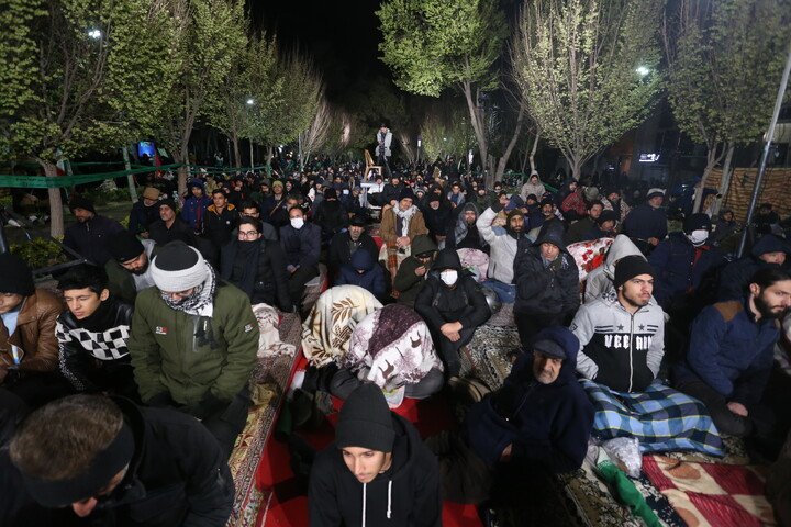 تصاویر / مراسم احیای شب بیست و سوم ماه رمضان در گذز فرهنگی چهارباغ عباسی اصفهان