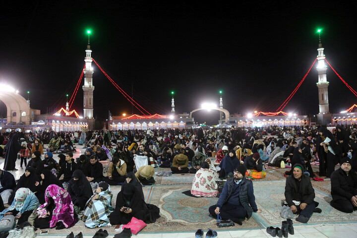 مراسم احیا شب بیست و سوم ماه مبارک رمضان در مسجد مقدس جمکران
