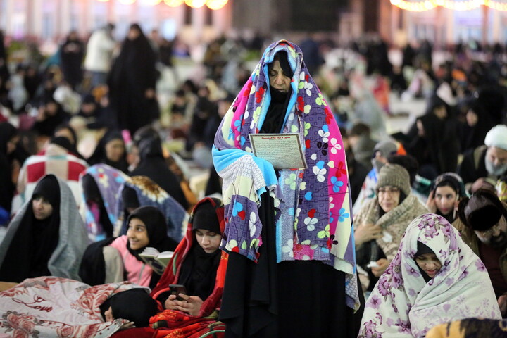 مراسم احیا شب بیست و سوم ماه مبارک رمضان در مسجد مقدس جمکران
