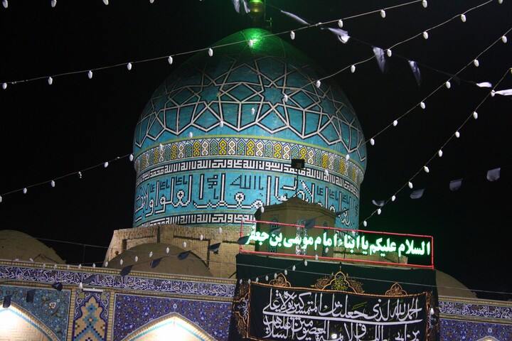 تصاویر/ مراسم احیا شب بیست و سوم ماه مبارک رمضان در جوار امامزادگان شهر جوپار