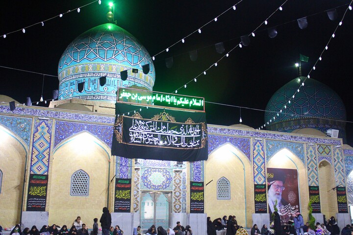 تصاویر/ مراسم احیا شب بیست و سوم ماه مبارک رمضان در جوار امامزادگان شهر جوپار