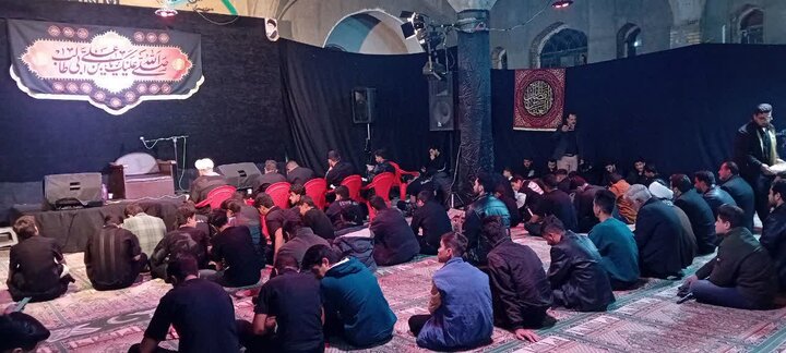 تصاویر/ برگزاری مراسم شب سوم شب قدر در بخش یزدان آباد