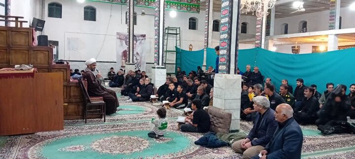 تصاویر/ برگزاری مراسم شب سوم شب قدر در بخش یزدان آباد