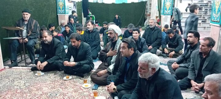 تصاویر/ برگزاری مراسم شب سوم شب قدر در بخش یزدان آباد