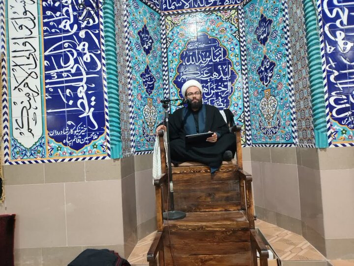 تصاویر/ برگزاری مراسم شب سوم شب قدر در بخش یزدان آباد