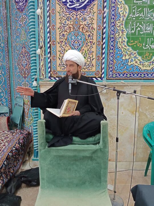 تصاویر/مراسم لیالی قدر در مسجد الزهرا و استان مقدس شاه سلطان حسین (ع)نطنز