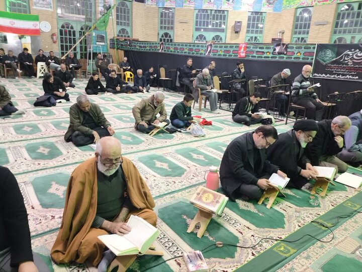 تصاویر/مراسم لیالی قدر در مسجد الزهرا و استان مقدس شاه سلطان حسین (ع)نطنز