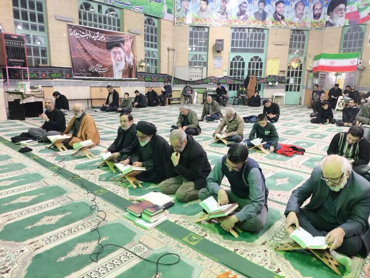 تصاویر/مراسم لیالی قدر در مسجد الزهرا و استان مقدس شاه سلطان حسین (ع)نطنز