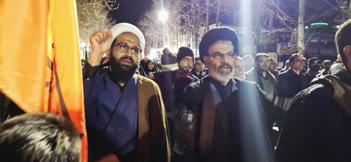تصاویر/ اجتماع مردمی بیعت با رهبر معظم انقلاب و محکومیت رژیم صهیونیستی و آمریکای جنایتکار در نطنز