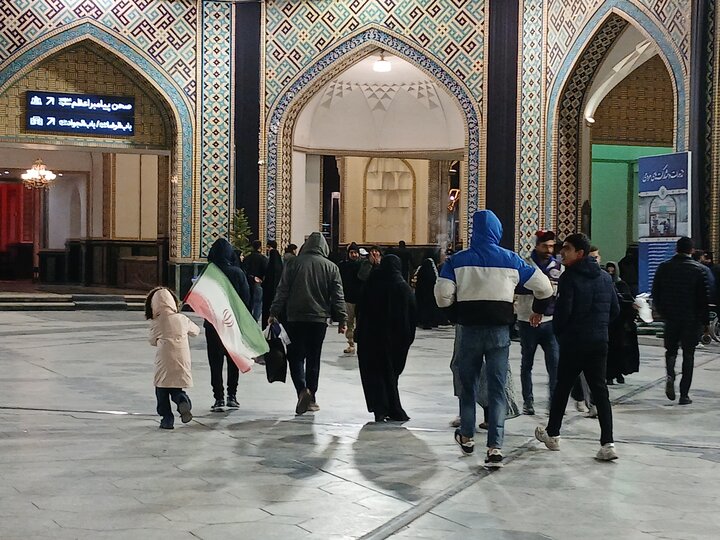 تصاویر/مراسم احیای شب قدر ۲۳ ماه مبارک رمضان حرم رضوی