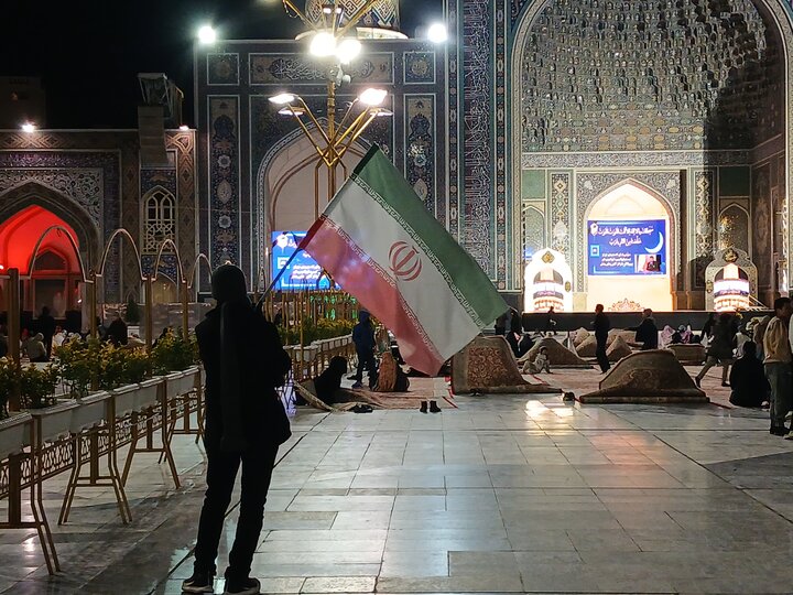 تصاویر/مراسم احیای شب قدر ۲۳ ماه مبارک رمضان حرم رضوی