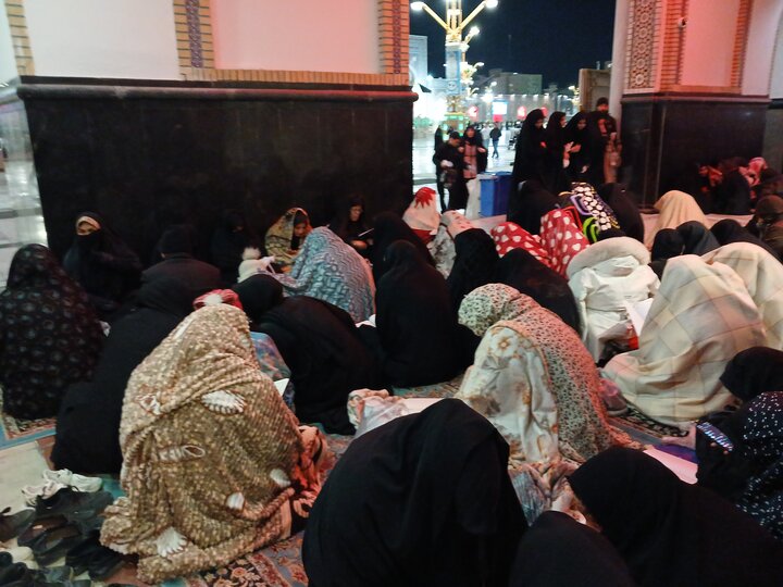تصاویر/مراسم احیای شب قدر ۲۳ ماه مبارک رمضان حرم رضوی
