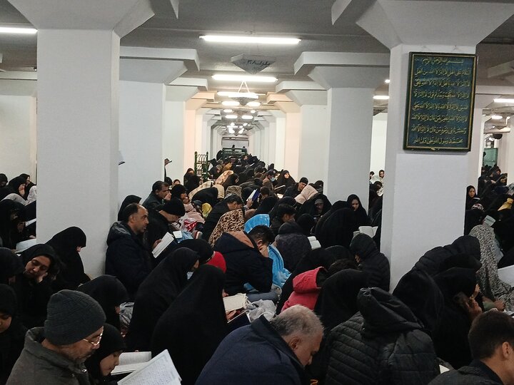 تصاویر مراسم احیای شب قدر۲۳ماه مبارک رمضان در حرم رضوی