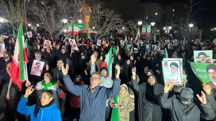 تصاویر/ دوازدهمین شب از وحدت اهالی دارالمومنین تهران
