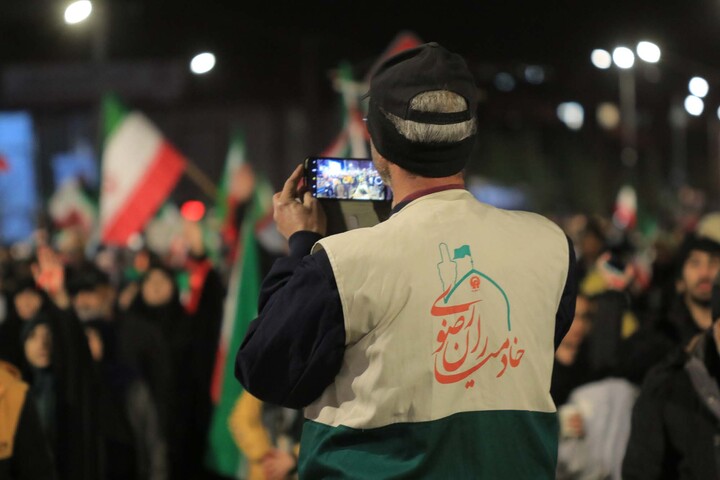 تصاویر| راهپیمایی دوازدهمین شب عزاداری شهادت رهبر انقلاب در بیرجند