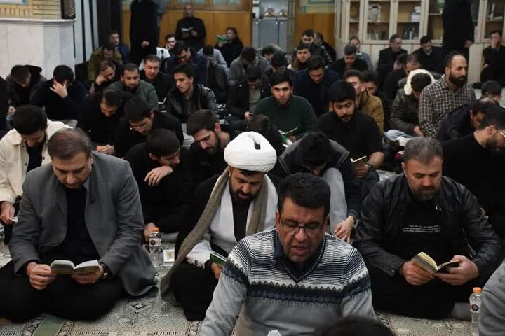 تصاویر/ احیای شب بیست و سوم ماه مبارک رمضان در دانشگاه سراسری تبریز