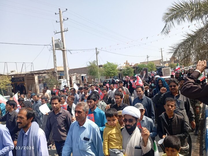 تصاویر/راهپیمایی روز قدس جازموریان
