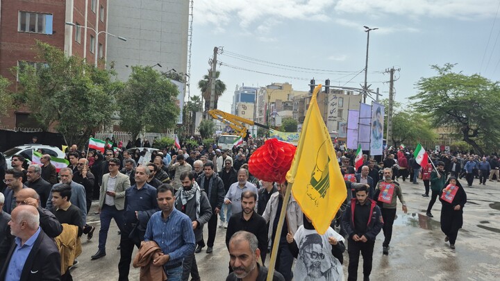 تصاویر/ راهپیمایی روز قدس در بوشهر