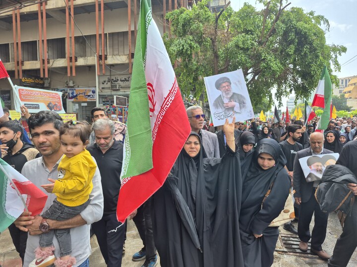 تصاویر/ راهپیمایی روز قدس در بوشهر