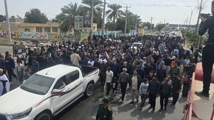تصاویر/راهپیمایی روز قدس رودبار جنوب