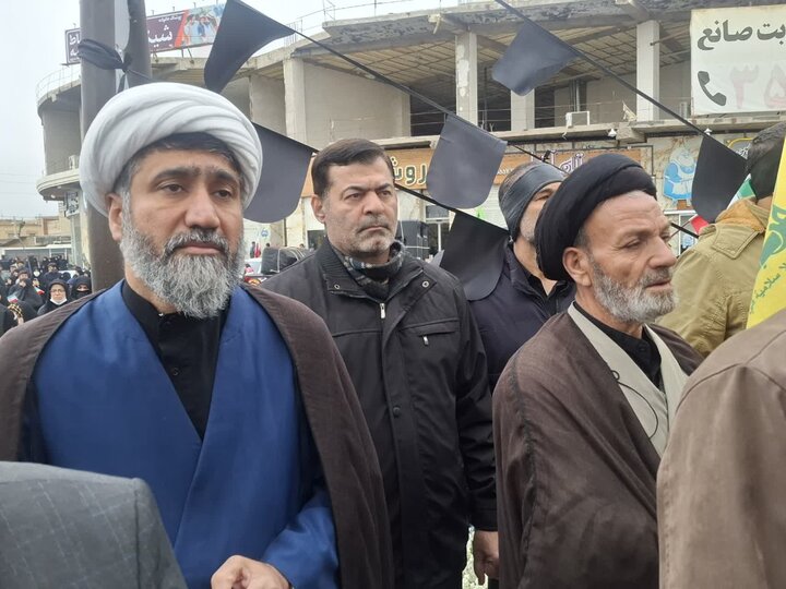 تصاویر/حضور طلاب و روحانیون کاشان در راهپیمایی روز جهانی قدس