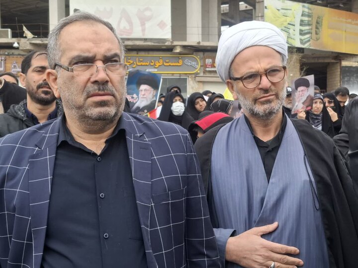 تصاویر/حضور طلاب و روحانیون کاشان در راهپیمایی روز جهانی قدس