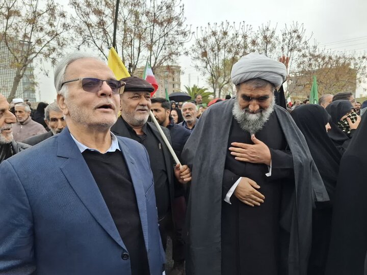 تصاویر/حضور طلاب و روحانیون کاشان در راهپیمایی روز جهانی قدس