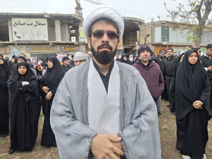 تصاویر/حضور طلاب و روحانیون کاشان در راهپیمایی روز جهانی قدس