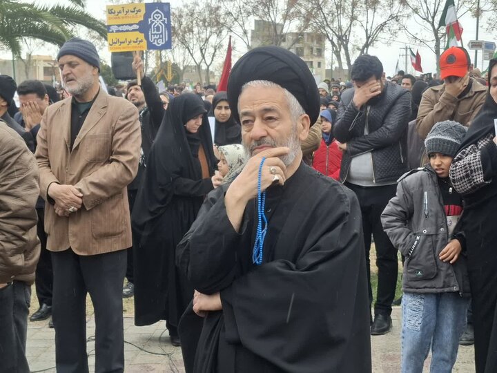 تصاویر/حضور طلاب و روحانیون کاشان در راهپیمایی روز جهانی قدس