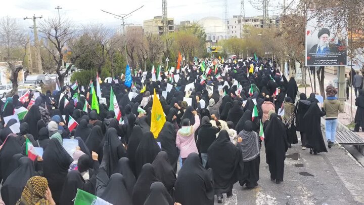 تصاویر/راهپیمایی مردم دورود در روز جهانی قدس