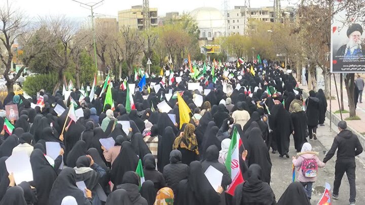تصاویر/راهپیمایی مردم دورود در روز جهانی قدس