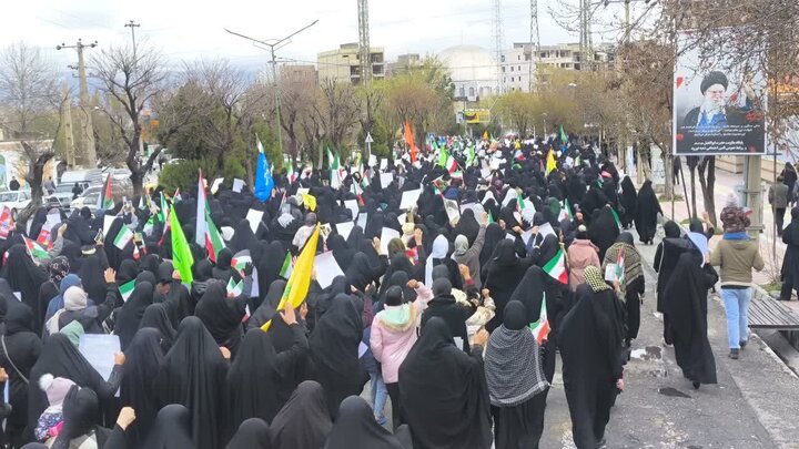 تصاویر/راهپیمایی مردم دورود در روز جهانی قدس