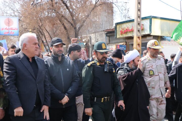 تصاویر/ راهپیمایی روز جهانی قدس در خوی