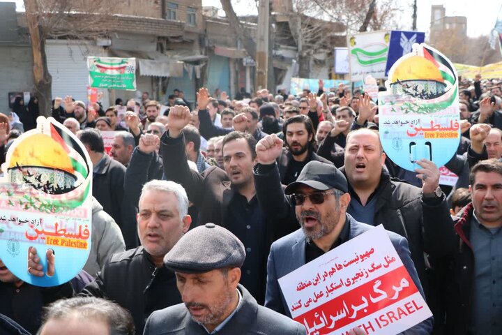 تصاویر/ راهپیمایی روز جهانی قدس در خوی