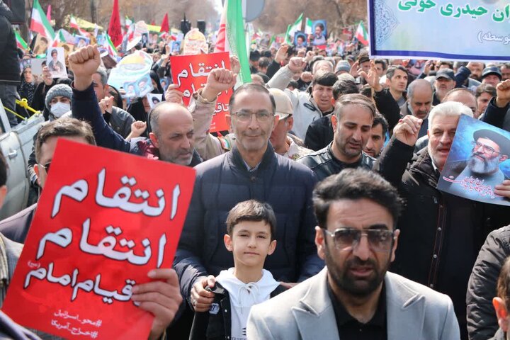تصاویر/ راهپیمایی روز جهانی قدس در خوی